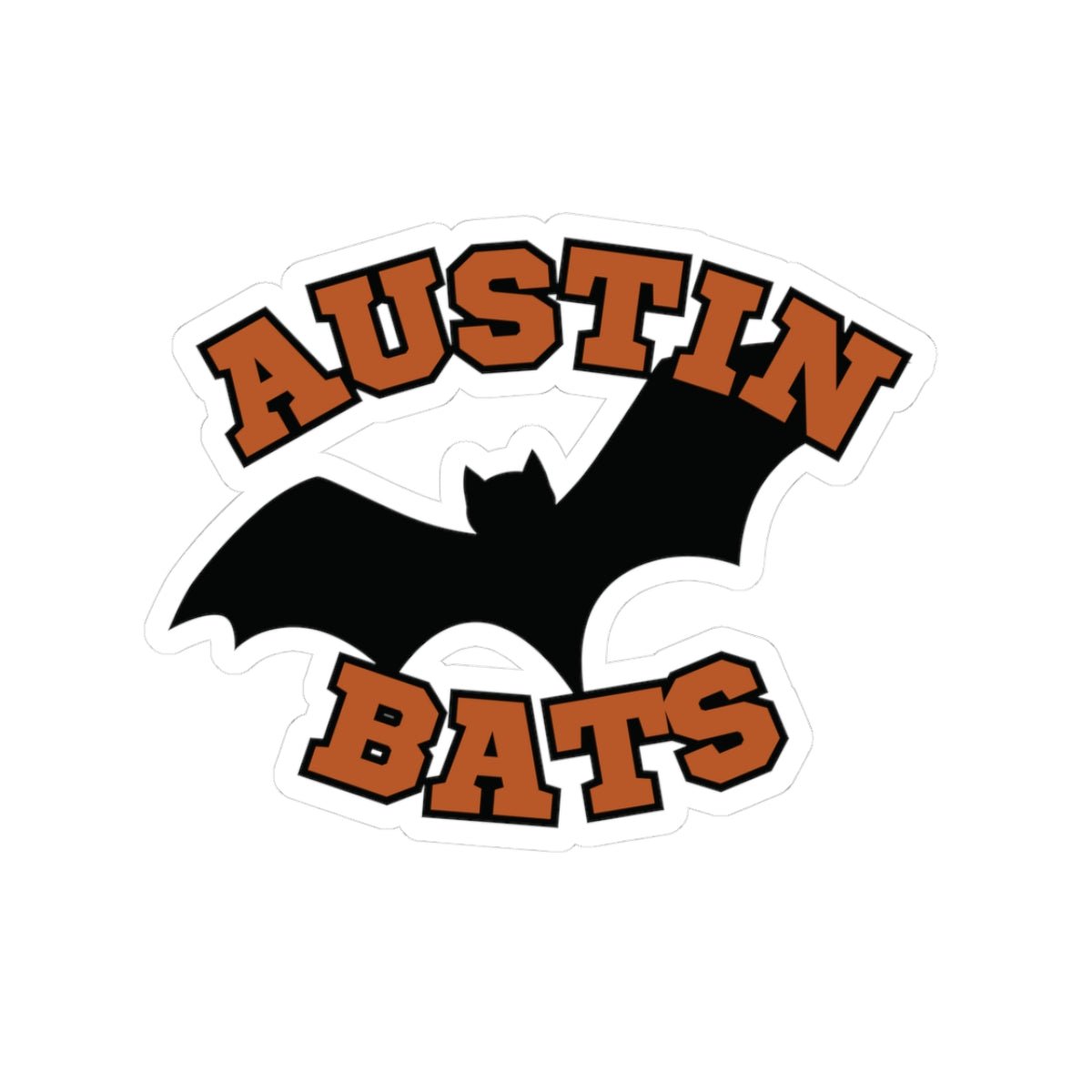 Austin Bats Team Sticker - Bat Country