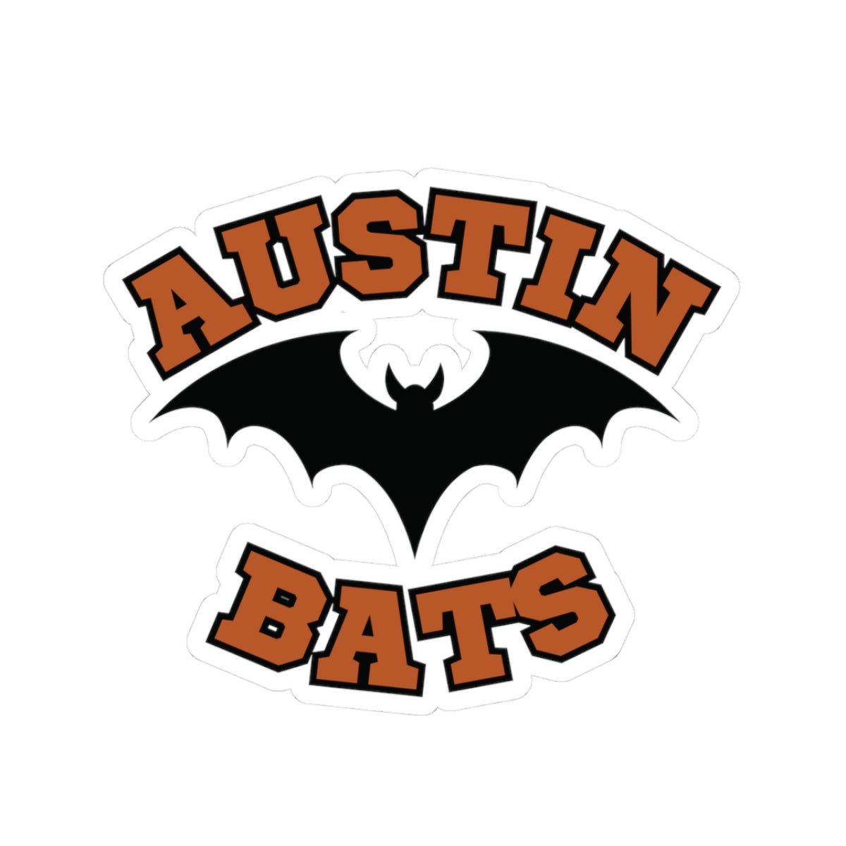 Austin Bats Team Sticker - Bat Country