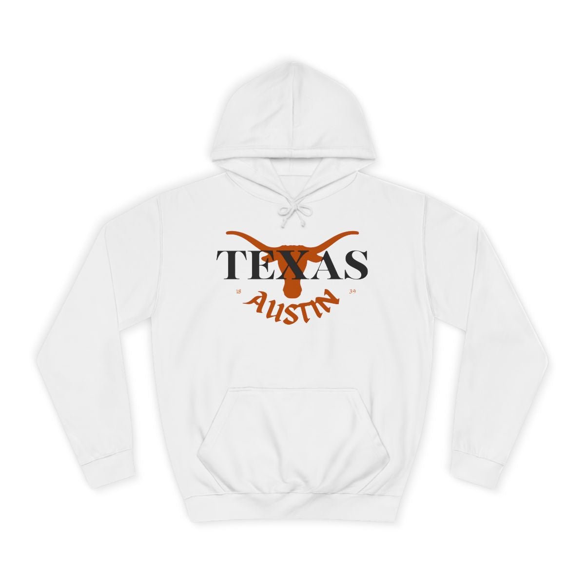 Austin Texas Horns Hoodie - Bat Country