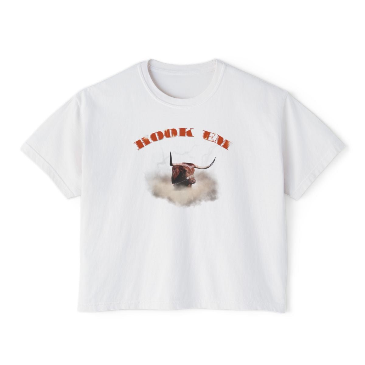 Hook Em Boxy Tee - Bat Country