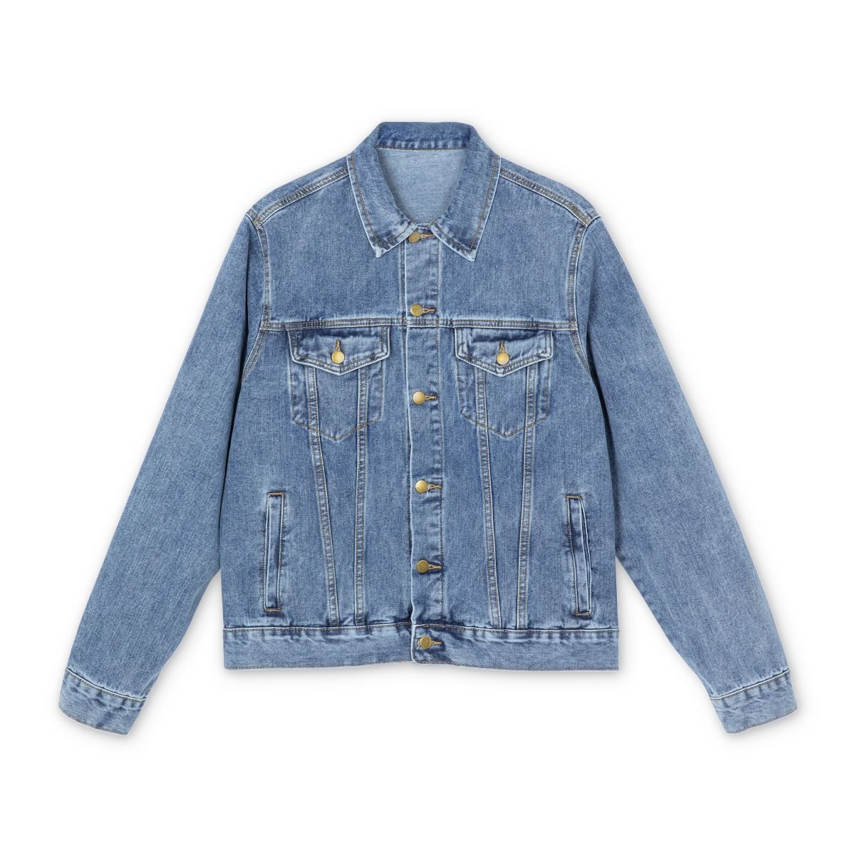 Horns x Halloween Denim Jacket - Bat Country