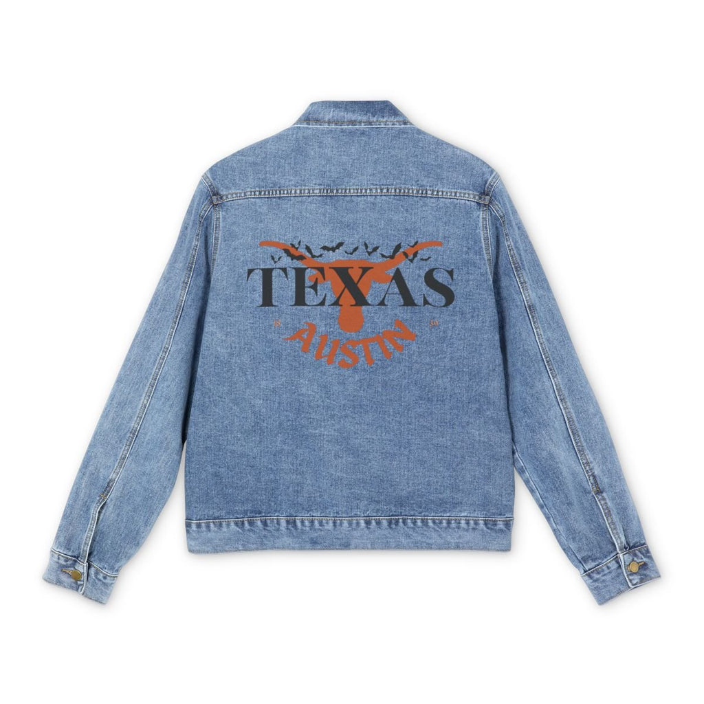 Horns x Halloween Denim Jacket - Bat Country