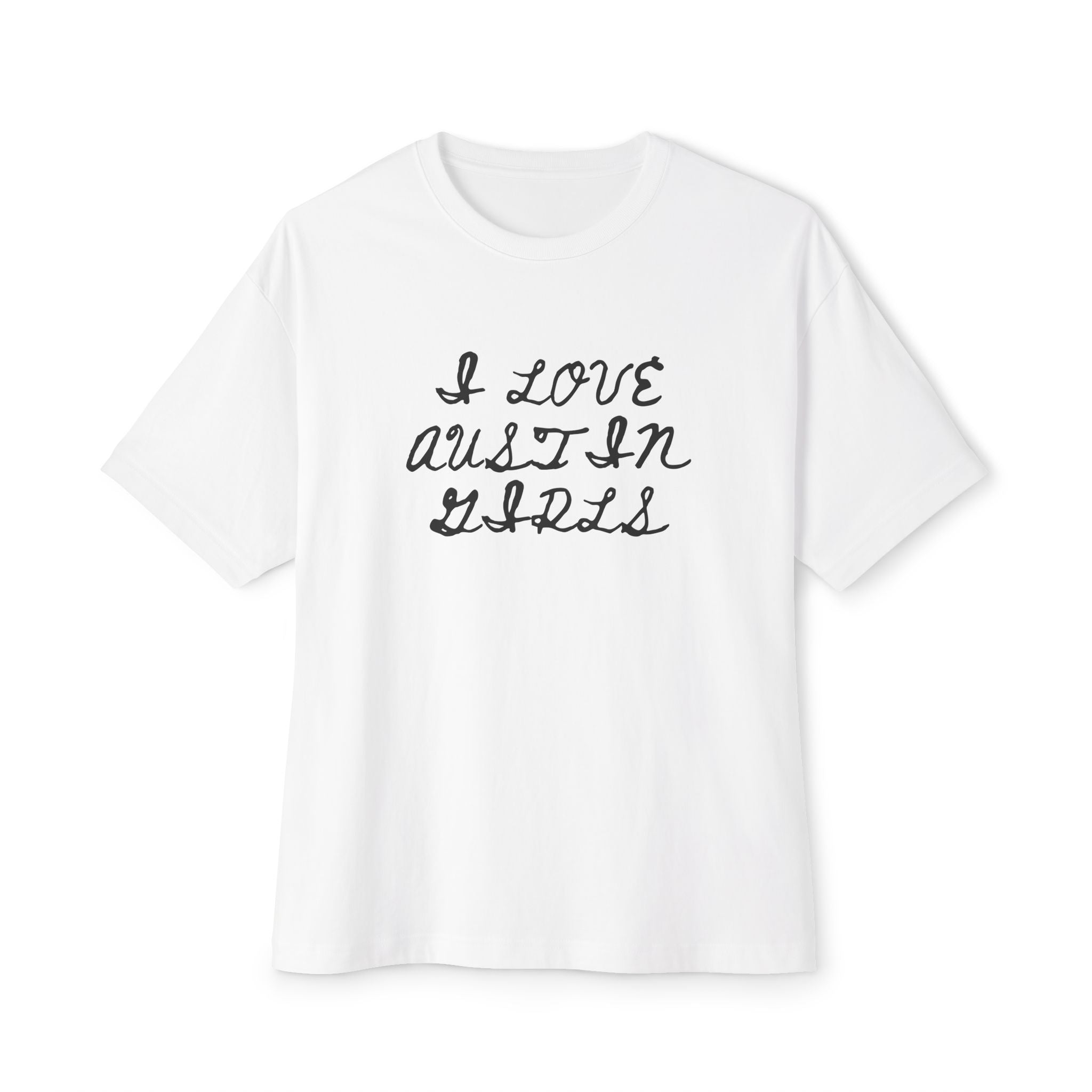 I Love Austin Girls Graphic Tee - Bat Country