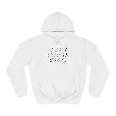 I Love Austin Girls Hoodie - Bat Country