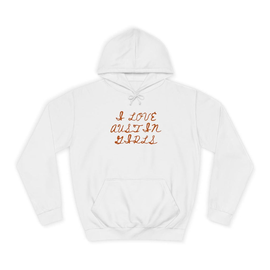 I Love Austin Girls Hoodie - Bat Country