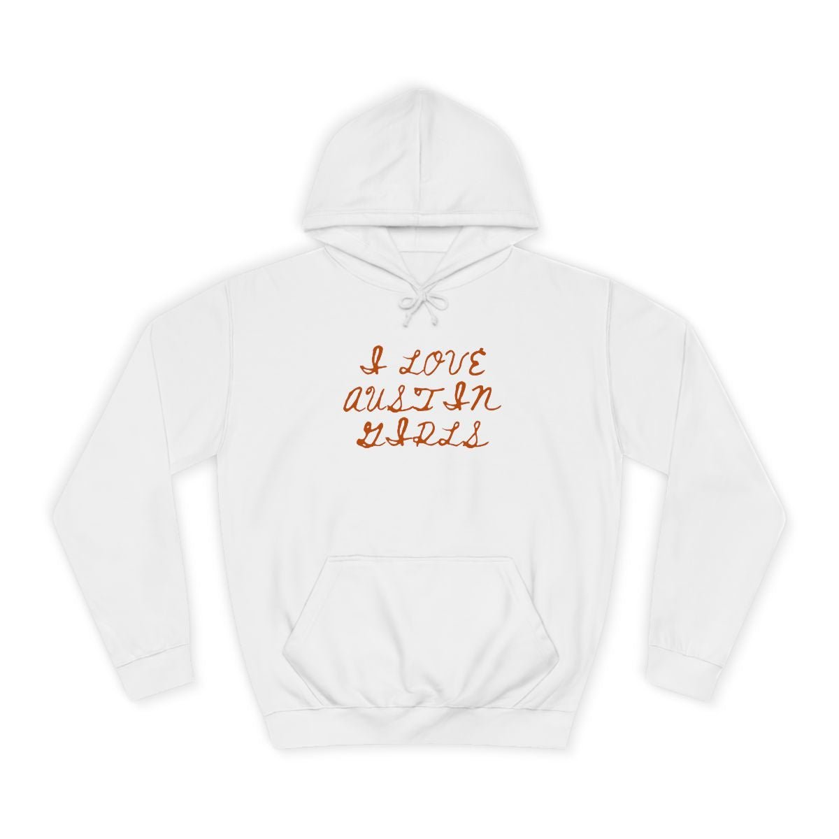 I Love Austin Girls Hoodie - Bat Country
