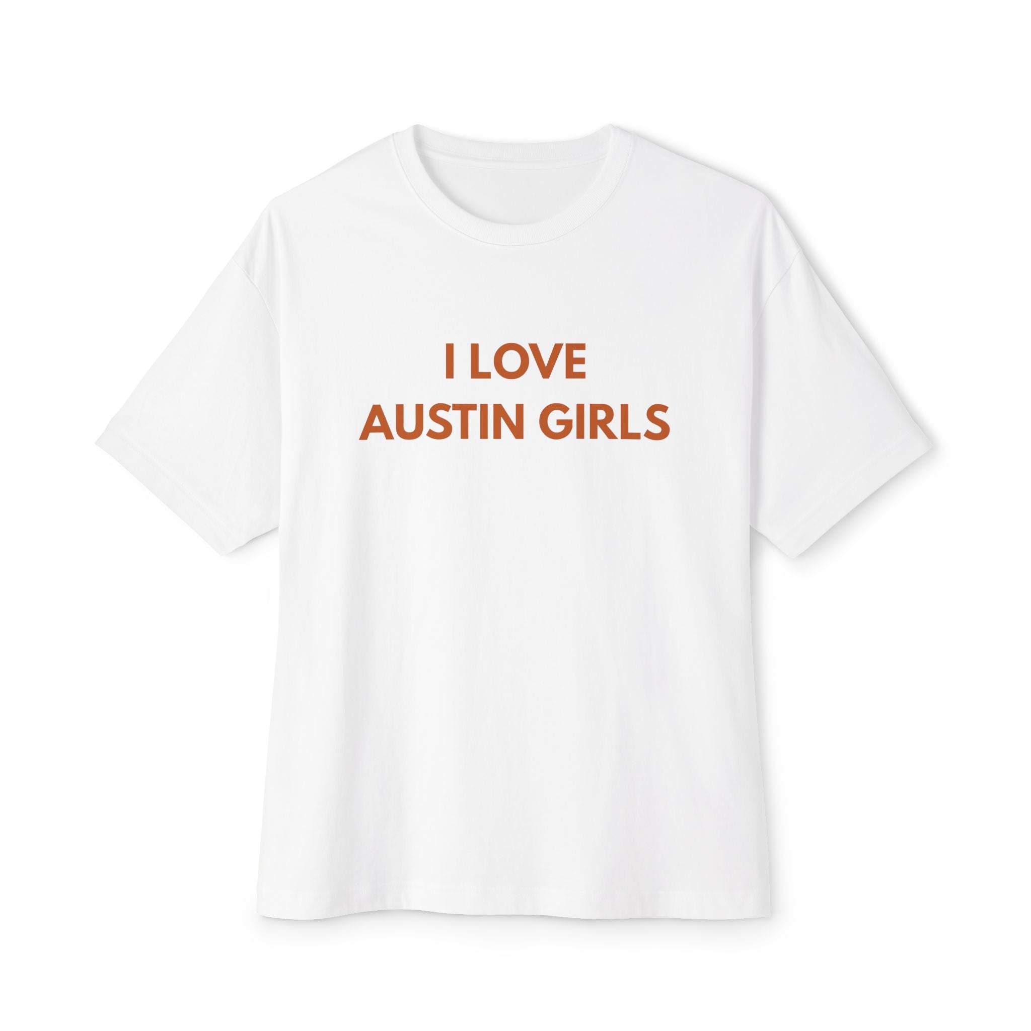 I Love Austin Girls Print Graphic Tee - Bat Country
