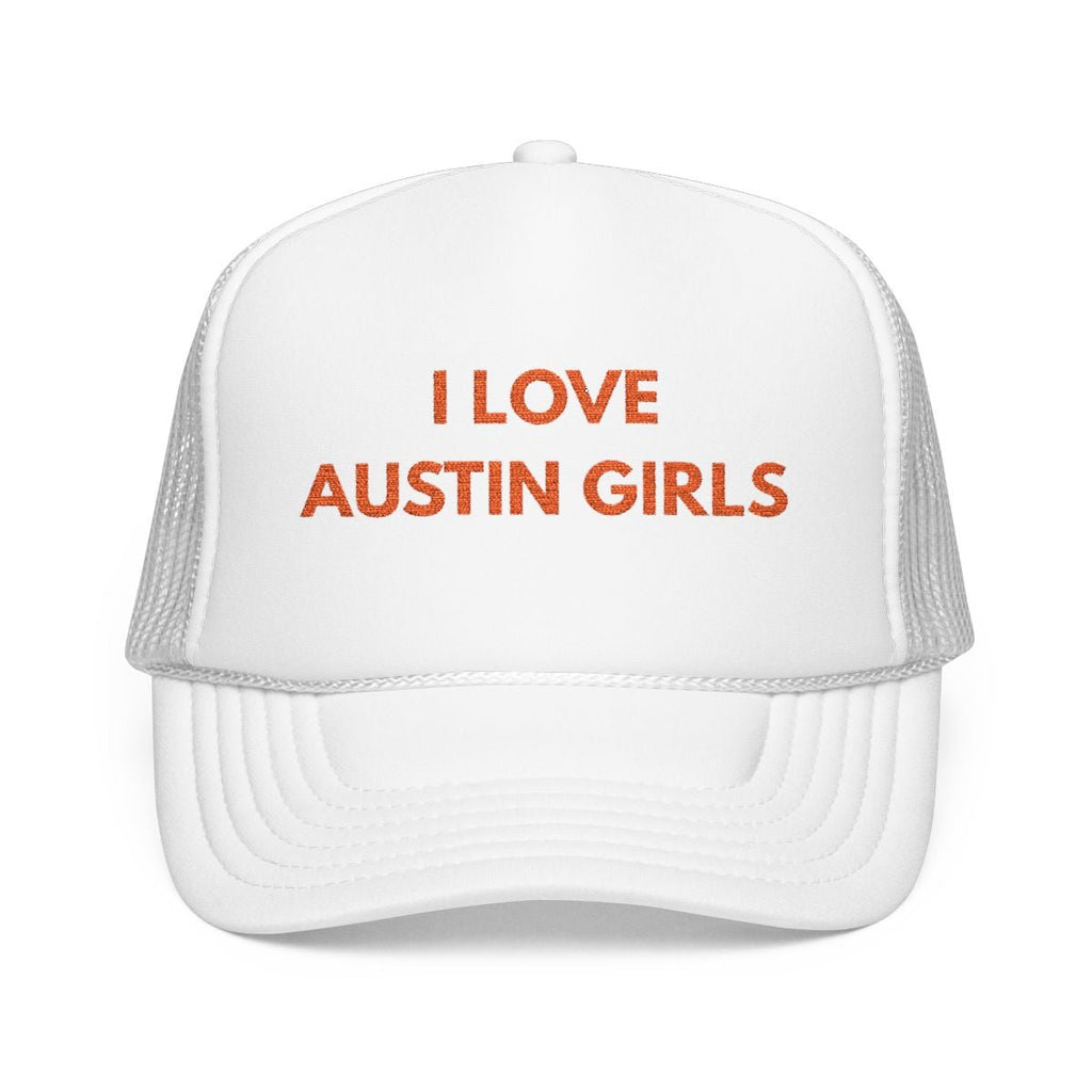 I Love Austin Girls Print Hat - Bat Country