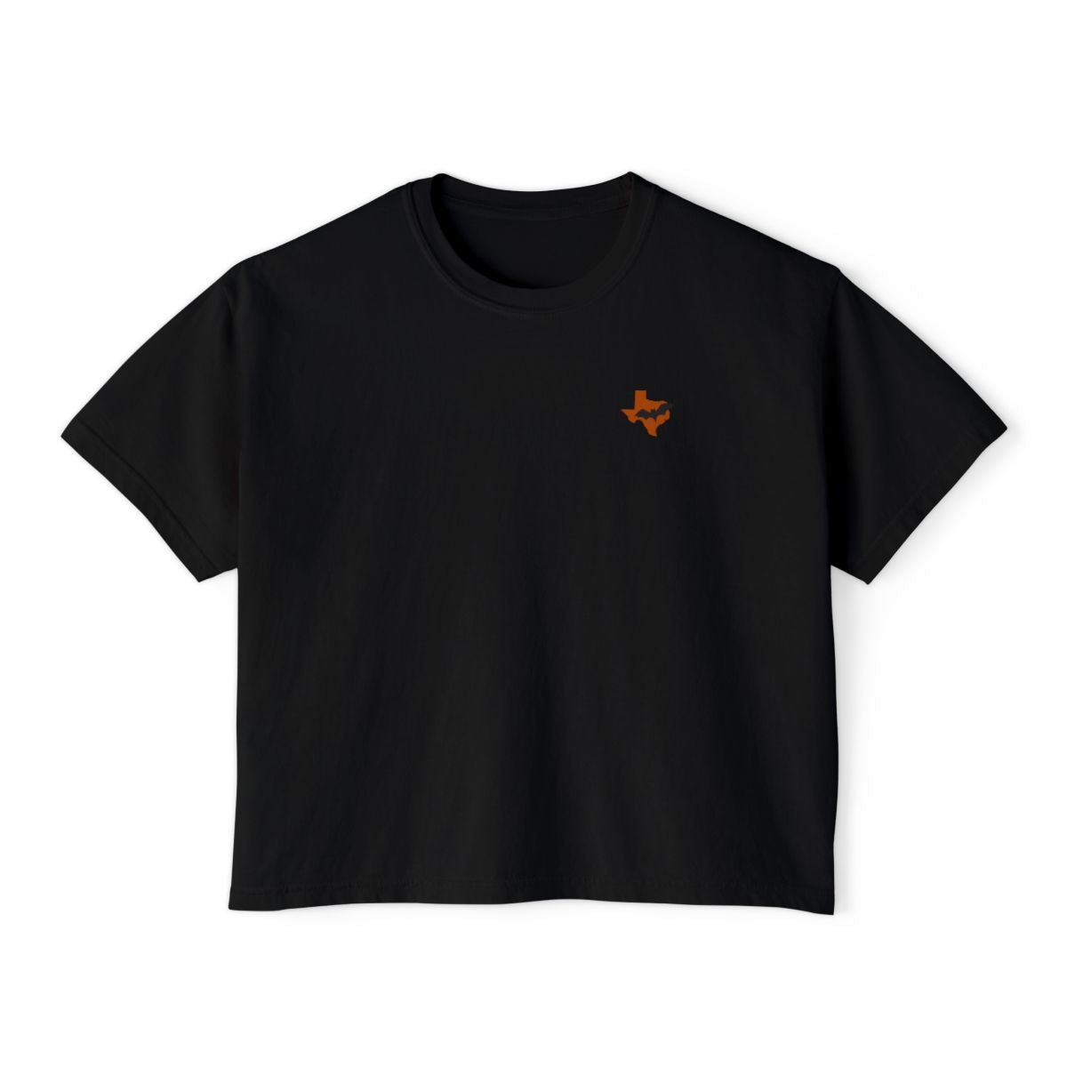 Trippy Horns Boxy Tee - Bat Country