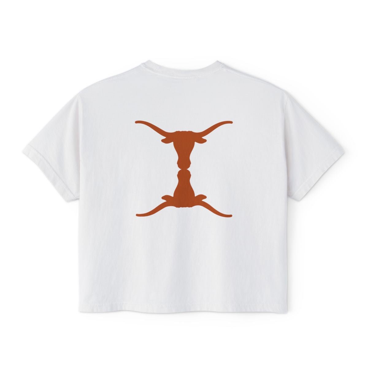 Trippy Horns Boxy Tee - Bat Country